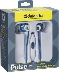 Гарнітура Defender Pulse 460 Blue/White (63461)