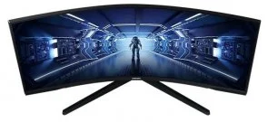 Фото: Монітор Samsung Odyssey Gaming G55T Black (LC34G55TWWIXUA) - 34" VA / 3440x1440 / 165 Гц / AMD FreeSync Premium № 4 | KTC