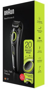 Триммер для бороды аккумуляторный Braun BeardTrimmer BT3221