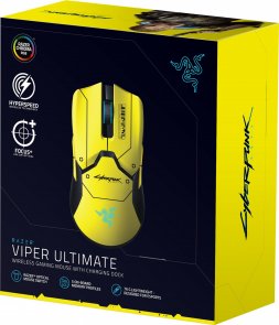 Миша Razer Viper Ultimate Wireless Mouse Dock Cyberpunk (RZ01-03050500-R3M1)