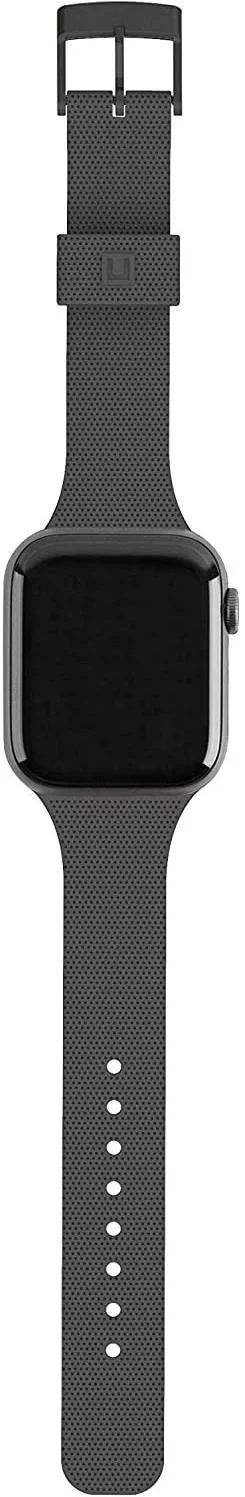 Фото: Ремінець UAG for Apple Watch 41/40/38mm - U Dot Silicone Black (19248K314040) № 5 | KTC