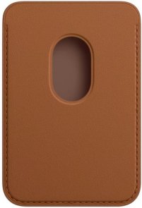 Чохол для пластикових карт Apple iPhone - Leather Wallet with MagSafe Saddle Brown (MHLT3)