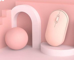 Миша Xiaomi MiiiW Portable Mouse Lite Pink