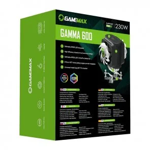 Фото: Кулер для процесора Gamemax Gamma 600 № 7 | KTC
