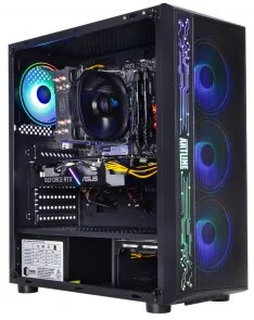 Фото: Персональний комп'ютер ARTLINE Gaming X55 (X55v39) - Intel Core i5 i5-12400F / 16 ГБ DDR4 / HDD + SSD 2 ТБ + 480 ГБ / Nvidia / GeForce RTX 3060, 12 ГБ / Intel B660 / 650 Вт № 3 | KTC