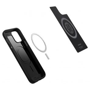 Чохол Spigen for Apple iPhone 12/12 Pro - Mag Armor Black (ACS01865)