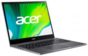 Фото: Ноутбук Acer Spin 5 SP513-55N-79XH NX.A5PEU.00M Gray - 13.5" IPS 60 Гц / Intel Core i7 / i7-1165G7 / DDR4 16 ГБ / PCI-E SSD 512 ГБ / Intel Iris Xe Graphics № 2 | KTC