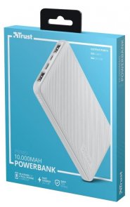 Батарея універсальна Trust Primo Ultra-thin 10000mAh White (23896_TRUST)