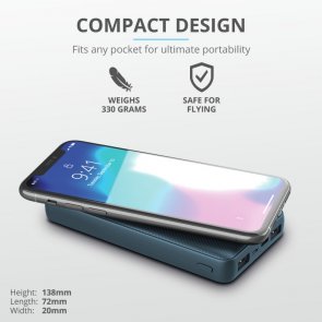 Батарея універсальна Trust Primo Compact 15000mAh Blue (23899_TRUST)