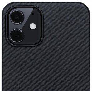 Чохол Pitaka for Apple iPhone 12 - Air Case Twill Black/Grey (KI1201MA)