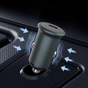 Зарядний пристрій ColorWay 1USB Type-C 20W Gray (CW-CHA028PD-GR)