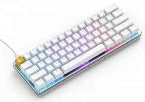 Фото: Клавіатура Glorious GMMK Compact White (GLO-GMMK-COM-BRN-W) № 2 | KTC