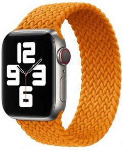 HiC for Apple Watch 45/44/42mm - Braided Solo Loop California Poppy - Size L
