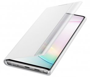  Чохол Samsung Note 10 - Clear View Cover White (EF-ZN970CWEGRU)