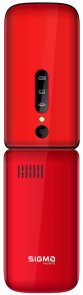 Мобільний телефон SIGMA X-Style 241 Snap Red