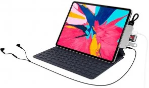 Фото: USB-хаб HyperDrive HD319 6in1 Silver (HD319-SILVER) № 3 | KTC