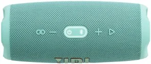 Фото: Портативна колонка JBL Charge 5 Teal (JBLCHARGE5TEAL) № 6 | KTC