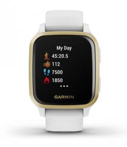 Смарт годинник Garmin Venu SQ White/Light Gold (010-02427-01)