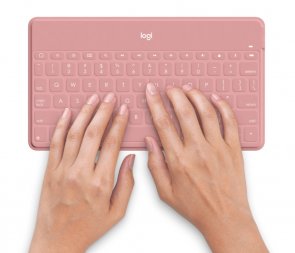 Клавіатура компактна Logitech Keys-To-Go Blush Pink (920-010122)