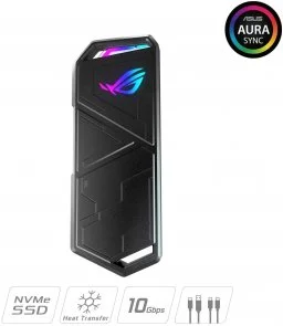 Фото: Кишеня зовнішня ASUS Strix Arion (ESD-S1C/BLK/G/AS) № 2 | KTC
