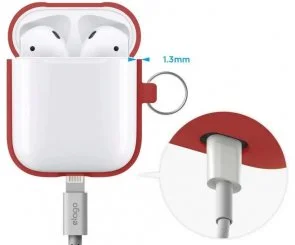 Фото: Чохол Elago for Airpods - Silicone Hand Case Red (EAPSC-HANG-RD) № 5 | KTC