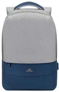 Фото: Рюкзак для ноутбука Riva 7562 Grey/Dark blue № 3 | KTC