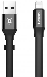 Кабель Baseus Two-in-one Portable Lightning/microUSB AM / Lightning 1.2m Black (CALMBJ-A01)