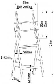 Стійка CHARMOUNT PS64 Black