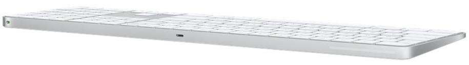 Клавіатура Apple Magic Keyboard RU with Touch ID and Numeric Keypad Silver (MK2C3RS/A)