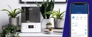 Фото: Зволожувач повітря Levoit Smart Ultrasonic Humidifier Classic 300S White (HEAPHULVSEU0034) № 4 | KTC