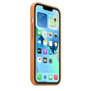Фото: Чохол Apple iPhone 13 - Leather Case with MagSafe Golden Brown (MM103) № 7 | KTC