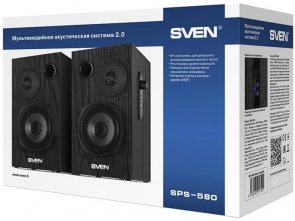 Колонки Sven SPS-580 Black (SPS-580 black)