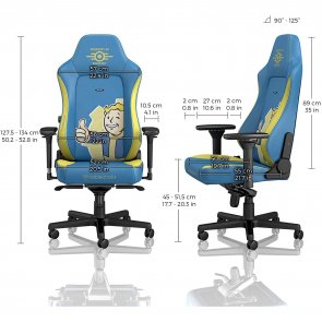 Крісло Noblechairs Hero Fallout Vault Tec Edition (NBL-HRO-PU-FVT)