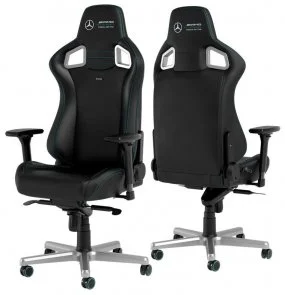 Фото: Крісло Noblechairs Epic Mercedes-AMG Formula One Team Black (PGW-NB-EGC-001) № 2 | KTC