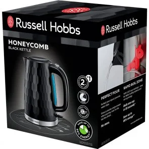 Фото: Електрочайник Russell Hobbs Honeycomb Black (26051-70) № 4 | KTC