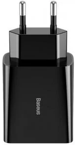 Фото: Зарядний пристрій Baseus Speed Mini Quick Charger 20W EU Black (CCFS-SN01) № 3 | KTC