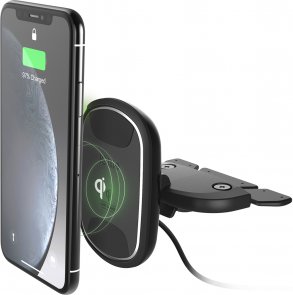 Кріплення для мобільного телефону iOttie iTap Wireless 2 Fast Charging Magnetic CD Slot Mount (HLCRIO139)