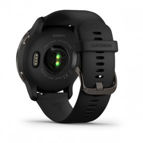 Смарт годинник Garmin Venu 2 Slate/Black with Black Silicone Band (010-02430-11)