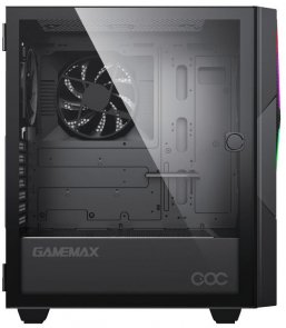 Корпус Gamemax Typhoon COC Black with window