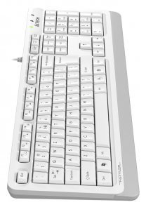 Клавіатура A4tech FKS10 USB White (FKS10 (White))