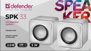 Колонки Defender SPK 33 White (65631)