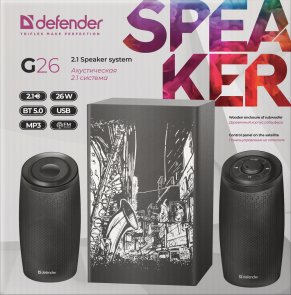 Акустична система Defender G26 Black (65126)