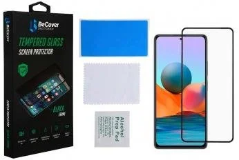 Фото: Захисне скло BeCover for Xiaomi Poco M4 Pro 5G Black (707041) № 2 | KTC
