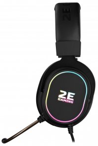 Гарнітура 2E HG350 RGB USB 7.1 Black (2E-HG350BK-7.1)