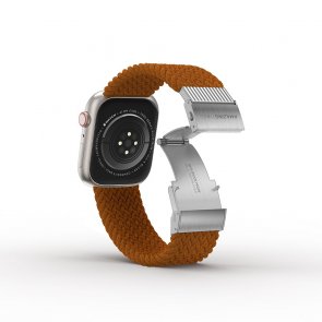 Ремінець AMAZINGthing for Apple Watch 41/40/38 - Titan Weave Brown (ATS7TW41BN)