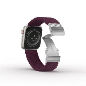 Фото: Ремінець AMAZINGthing Apple Watch 45/44/42mm - Titan Weave for Cherry (ATS7TW45DC) № 4 | KTC