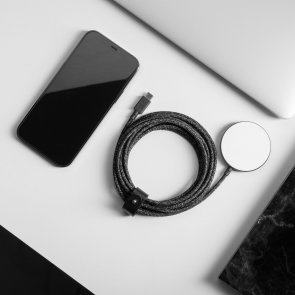 Зарядний пристрій Native Union Snap Magnetic Wireless Charger Cosmos Black (SNAP-WL-COS)