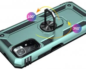 Фото: Чохол BeCover for Xiaomi Poco M4 Pro 5G - Military Dark Green (707123) № 3 | KTC