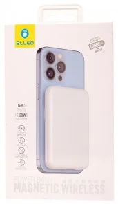 Фото: Батарея універсальна Blueo MagSafe Battery Pack 10000mAh White № 7 | KTC
