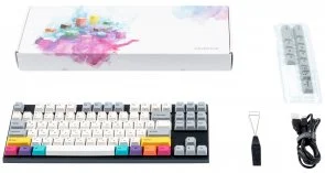 Фото: Клавіатура Varmilo MA87M V2 CMYK EC Rose V2 RU (A33A024B0A3A06A007) № 7 | KTC